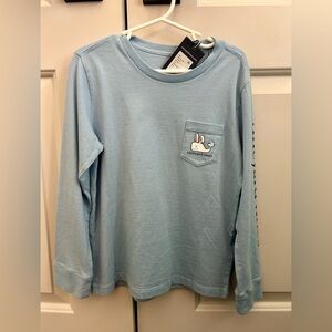 Vineyard Vines Sky Blue Long Sleeve Tee, NWT boys size 6!
